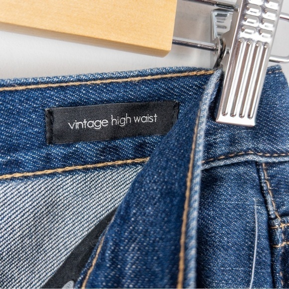 Ella Moss Womens Size 26 Vintage High Waist Jeans Waxwing NEW Distressed Blue - Picture 4 of 12